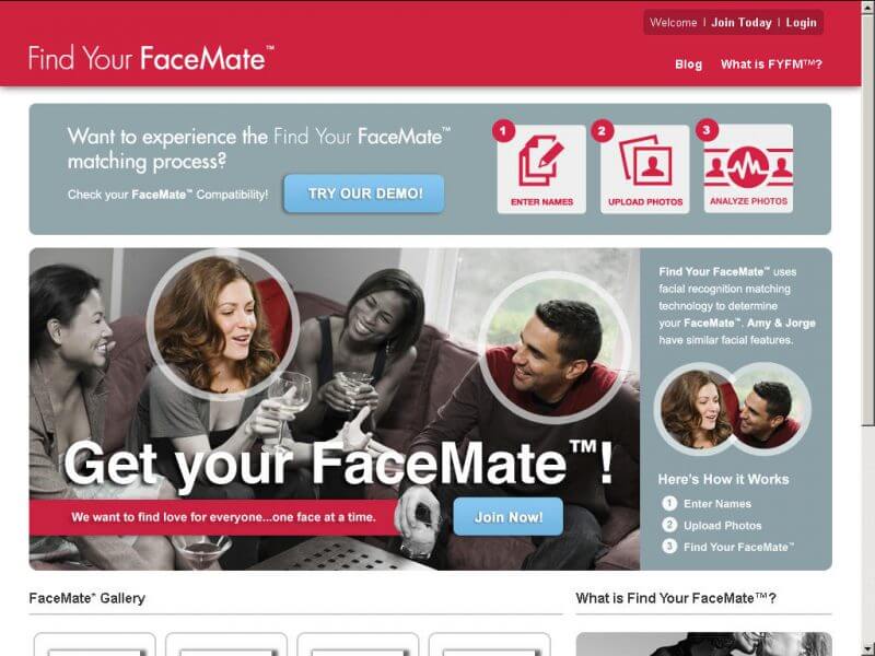 Face Mate Compatibility Relationship
