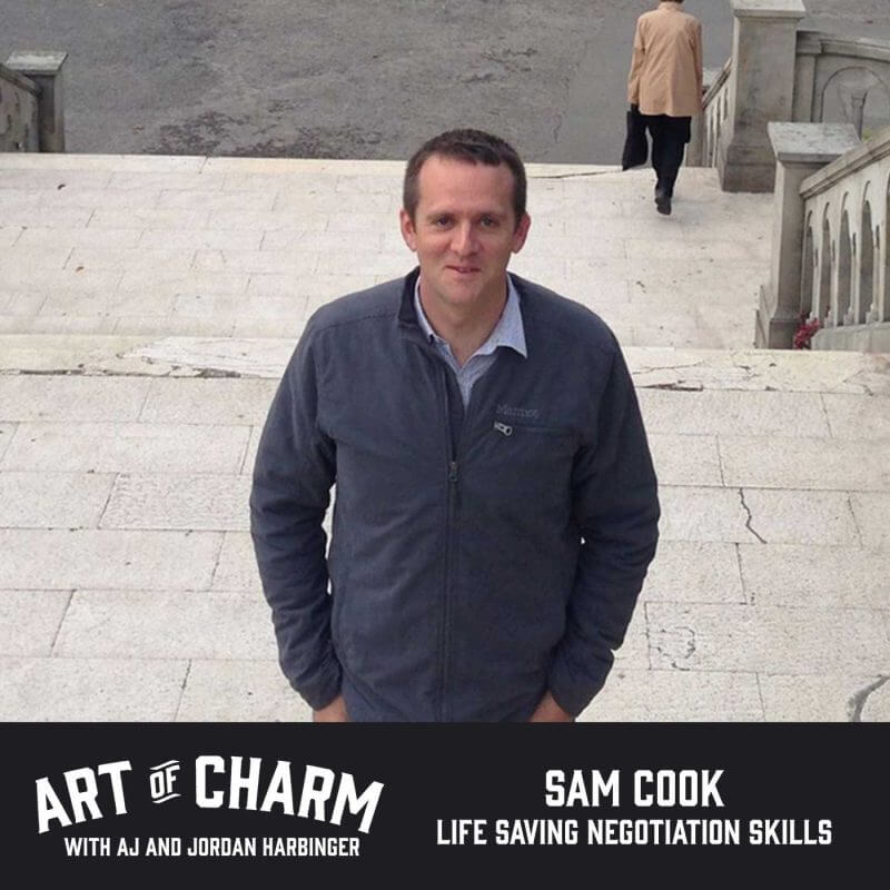 Sam Cook is a former officer in the US Army who shares how negotiation skills helped him in Iraq and in business on this episode of The Art of Charm.
